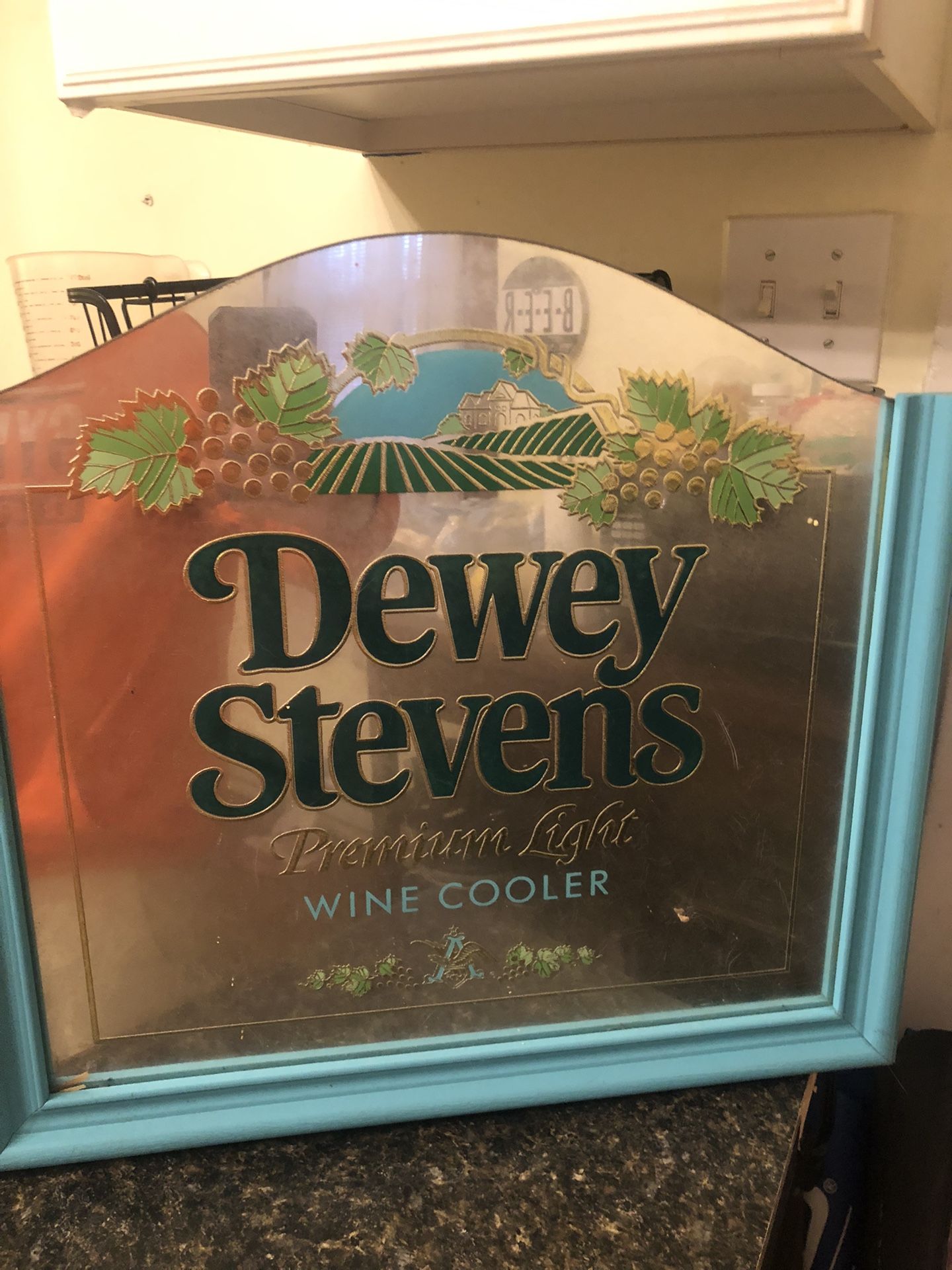 Wine Cooler Mirror / Decor / Bar