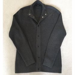 Mens Cardigan Sweater Medium