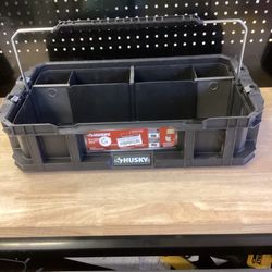 5-Compartment Connect System Tool Caddy Small Parts Organizer in Black 5-Compartment Connect System Tool Caddy Small Parts Organizer in Black