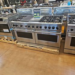 Viking 60 Inch Stove Dual Fuel