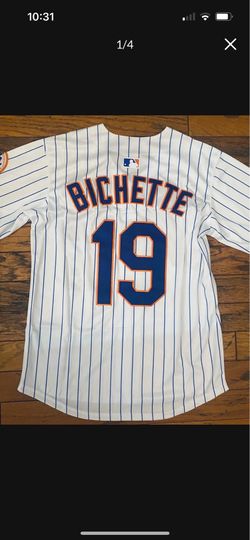 White Bo Bichette #19 Mets White Home 2026 Jersey