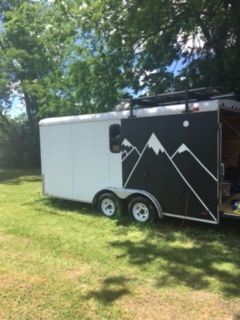 Continental Cargo enclosed trailer