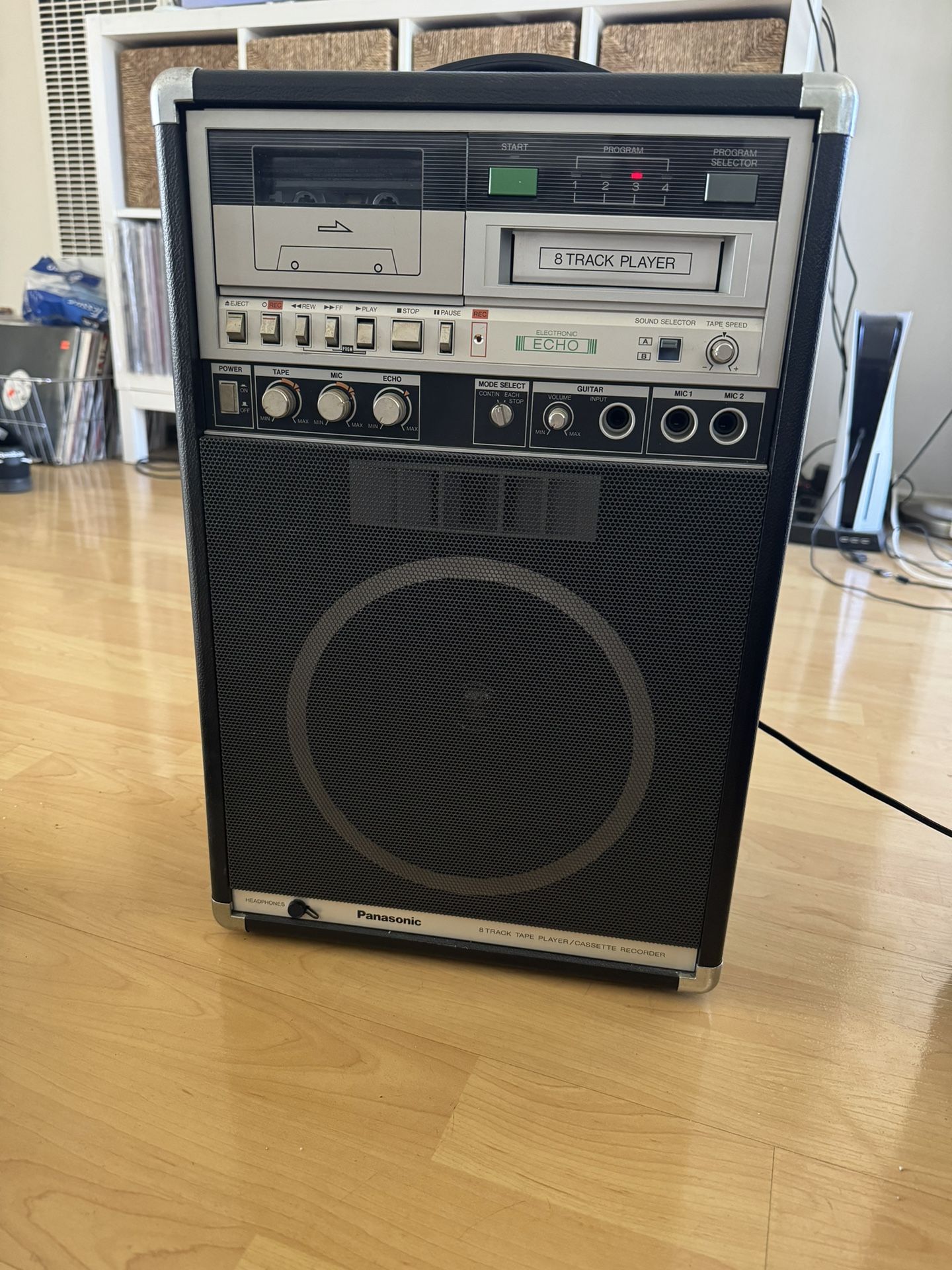 Panasonic RQ-85/Cassette Player, 8 Track Player, Guitar Amp
