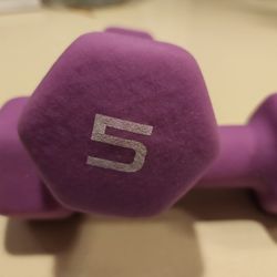 CAP Neoprene Dumbbells 5Lbs