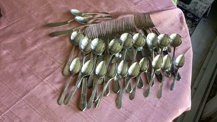 Flatware silver plate