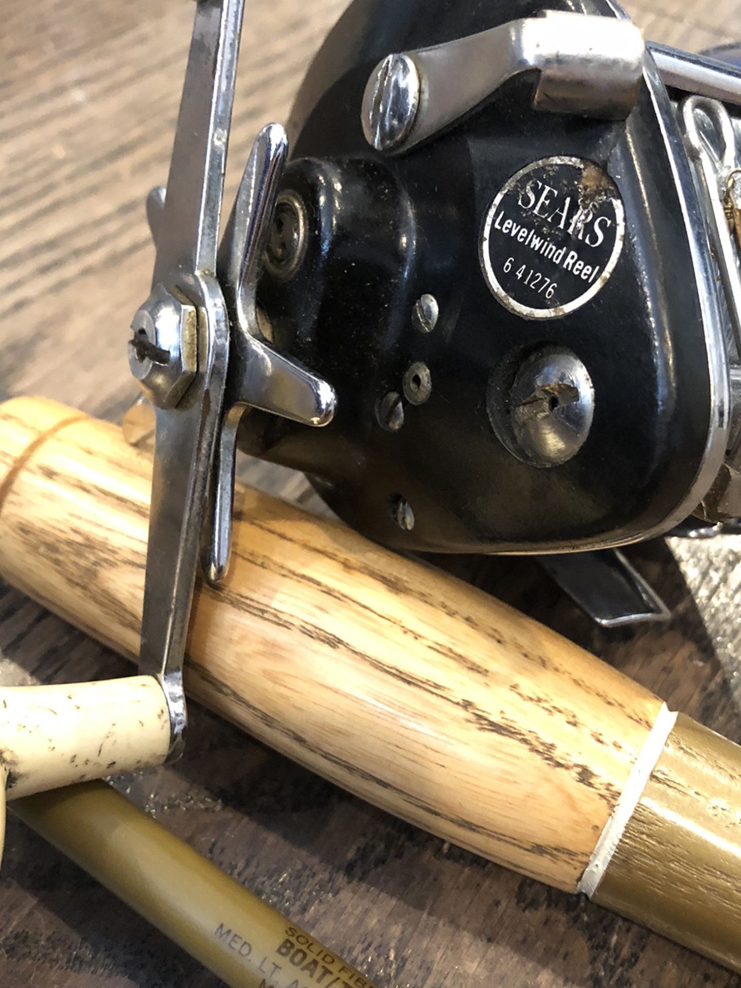 Vintage Sears Fishing Trolling Rod With Casting Reel for Sale in  Philadelphia, PA - OfferUp
