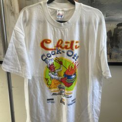 "The Great Miller Lite 19th  Annual Chili Cook Off"  Vintage  1998 T-shirt-New XL