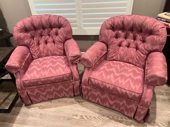 A Pair of La-Z-Boy Hampton Swivel Rockers