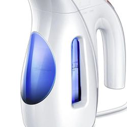 HiLIFE Steamer for Clothes, Portable Handheld Design, 240ml Big Capacity, 700W, Strong Penetrating Steam, Removes Wrinkle, for Home, Office and Travel