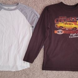 Boy's long sleeve top, size 10-12
