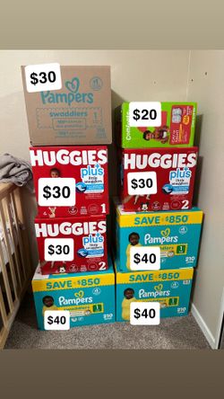 Diapers! — Unopened boxes
