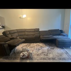 U-shape Reclining Sectional