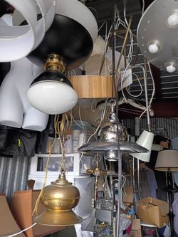 Mcm space age pendant light
