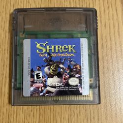 Nintendo Gameboy Color Shrek Fairy Tales Freakdown