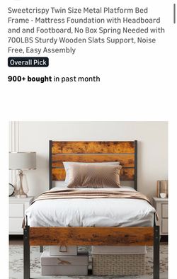 Twin bed frame