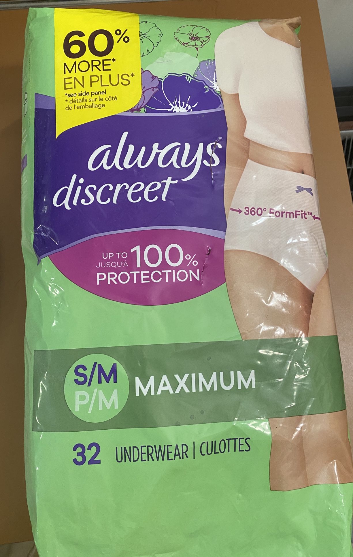 Always Disposable Underwear