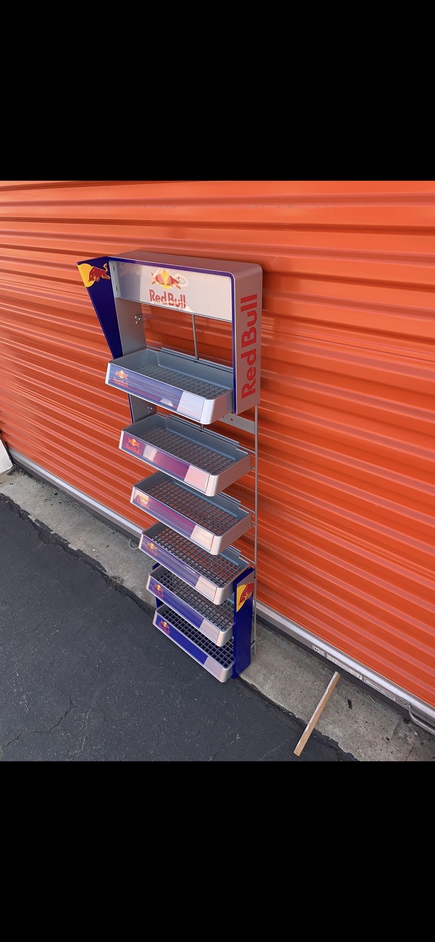Red Bull Hanging Shelf
