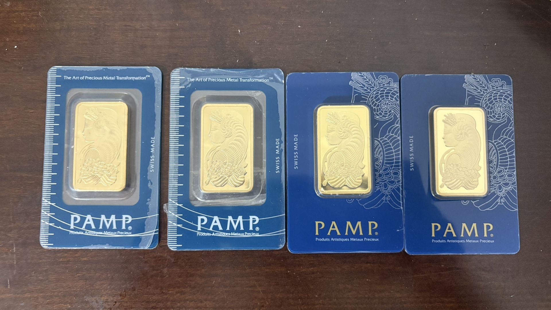 1 oz Gold Bar - PAMP Suisse Lady Fortuna (Classic Assay)