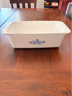 Corning Ware Blue Cornflower Loaf Pan