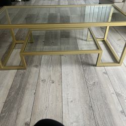 Glass Coffee Table For Sale 
