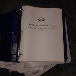 Recruit Officer Manual