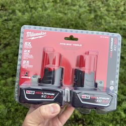 MILWAUKEE M12 XC 3.0ah battery 2 pack. BRAND new