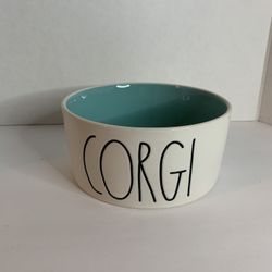 Rae Dunn Corgi Bowl