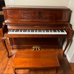 Baldwin Hamilton Decorator Upright Piano
