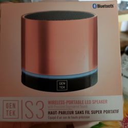 Gen Tek S3 Bluetooth Speaker