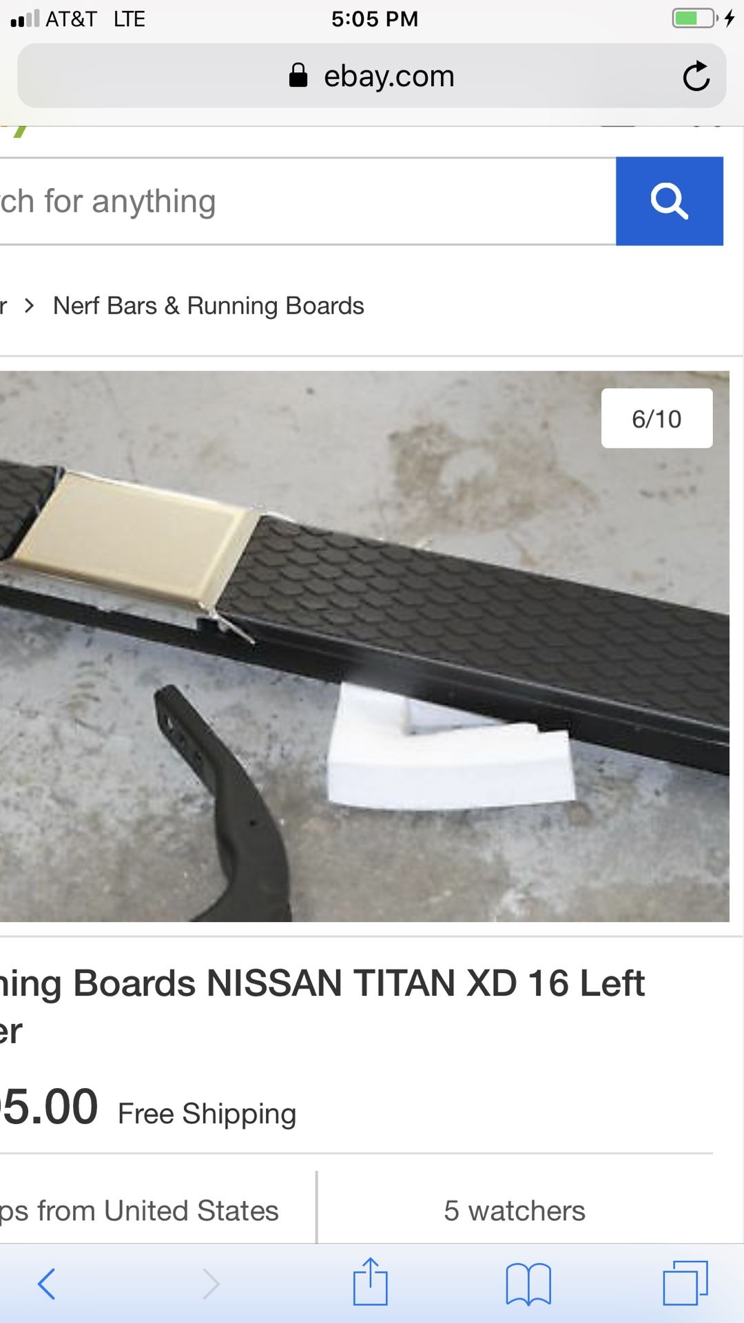 2018 Titan Xd tires and rims running boards front and rear bumpers or make offer