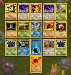 Pokémon base set 1 st edition  cards
