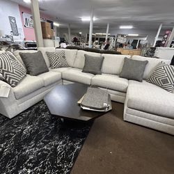 Brand New Super Plush Ashleyβs Furniture Sectional