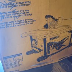 Dewalt Corded 8-1/4" Table Saw!!!