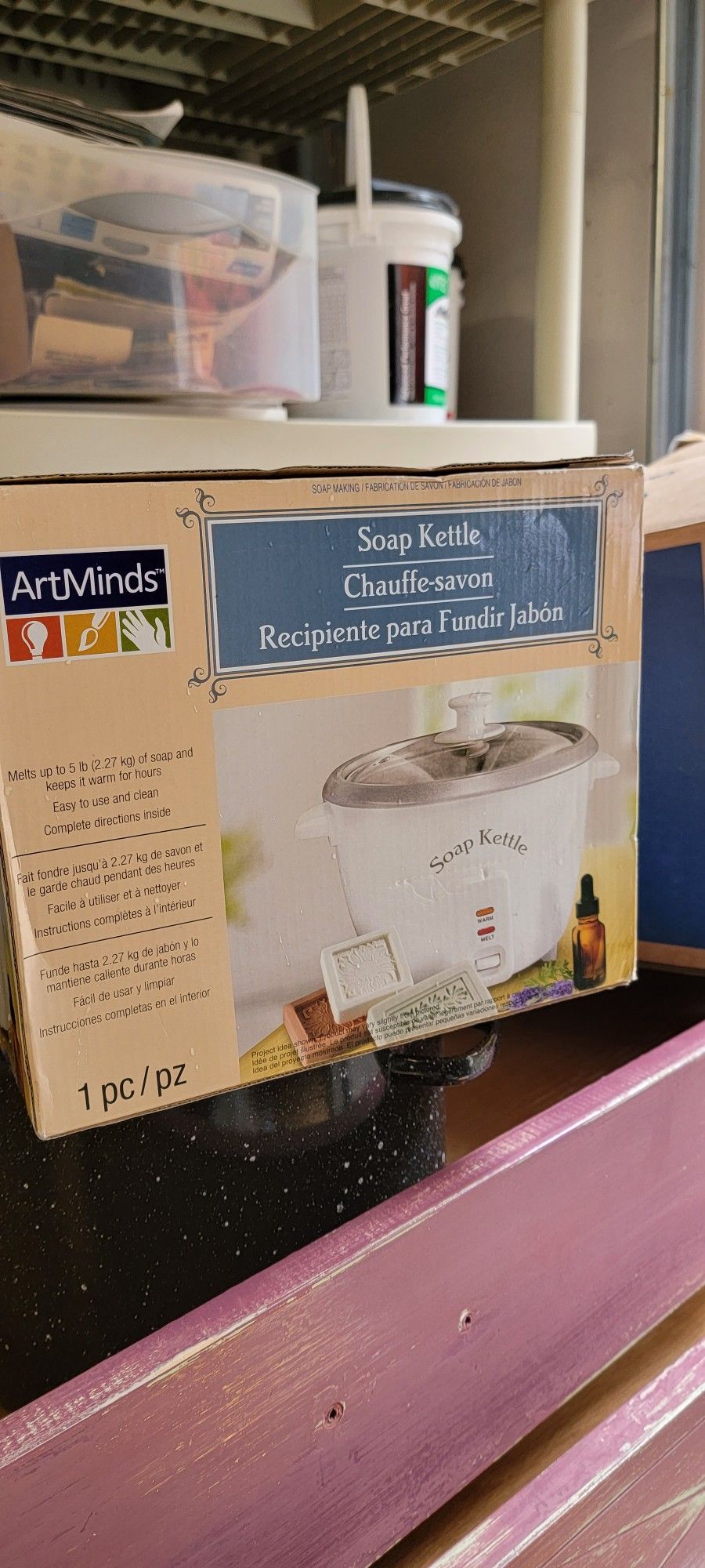 Soap Making Kettle-unused