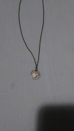 Liberty dime necklace