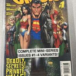 Identity Crisis #1 2 3 4 5 6 7 + Mini Series variant 1-4