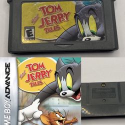 Tom and Jerry Tales Nintendo Gameboy advance GBA Game Cartridge Tested