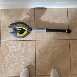 Nerf Mace Battle Axe Weapon N-Force Master 3 Blade