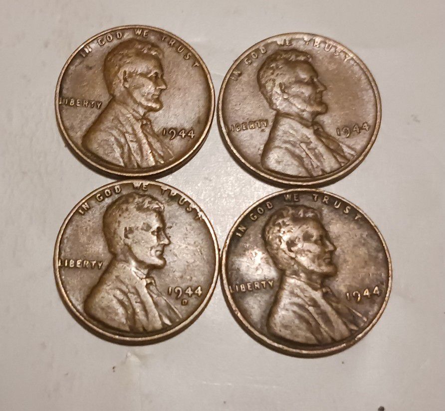 1944 Penny and 1944D 