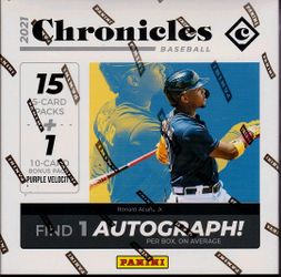 2021 Chronicles Baseballl Mega Box