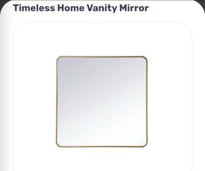 Large Timeless Home Vanity Mirror- brand new