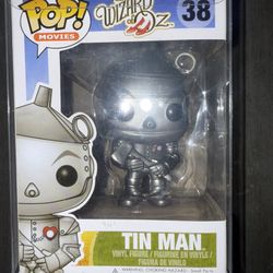 Vaulted Funko Pop Tin Man #38