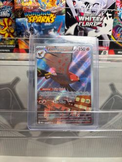 Talonflame 091/088 Pokémon Holo Rare Card