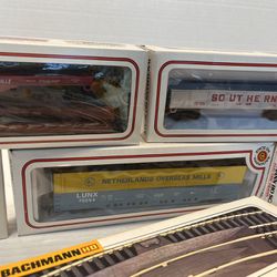 Vintage Bachman Golden spike Train Set