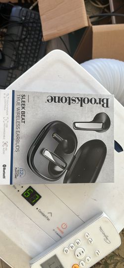 Brookstone Sleek Beats Earbuds