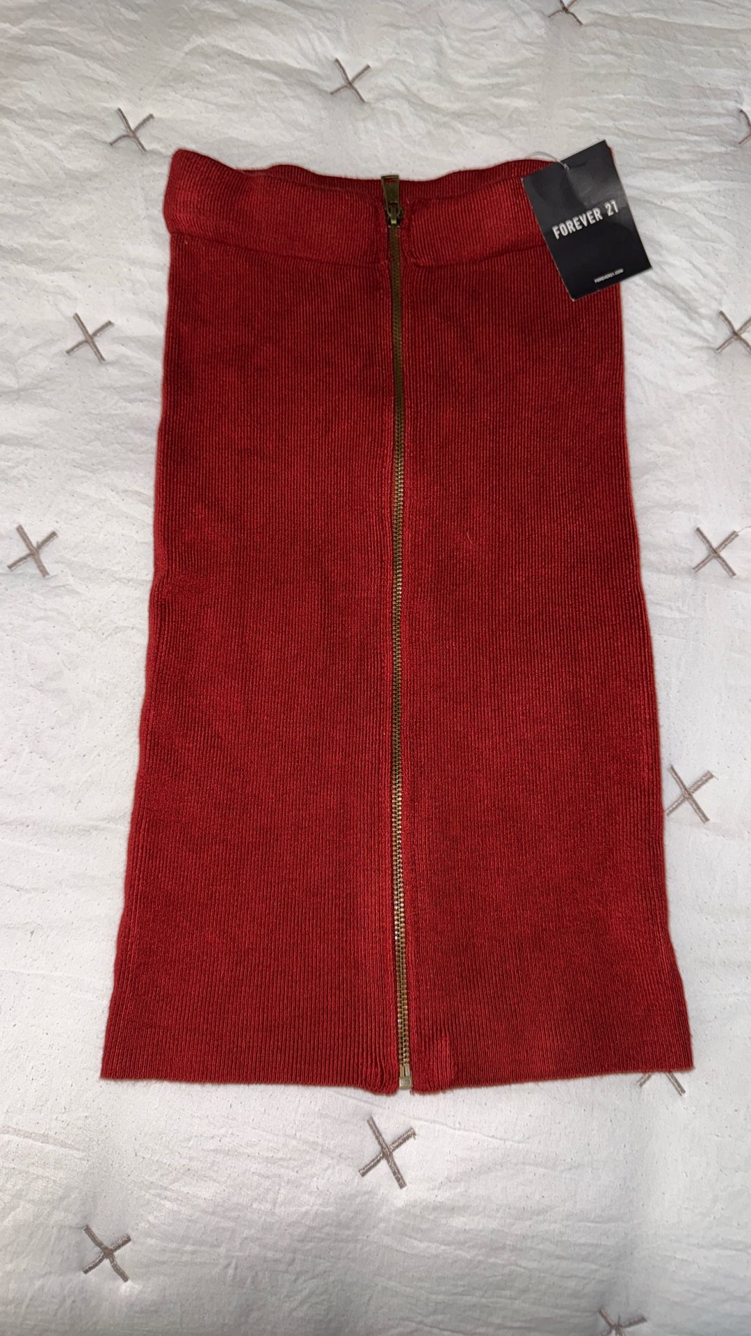Zip Up Skirt