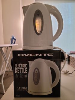 Ovente Electric Kettle 1.7L (Model KP72W) - $5