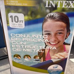 Plastic Metal Frame Pool