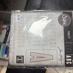 Sizzix 666281 Alphanumeric Bulletin