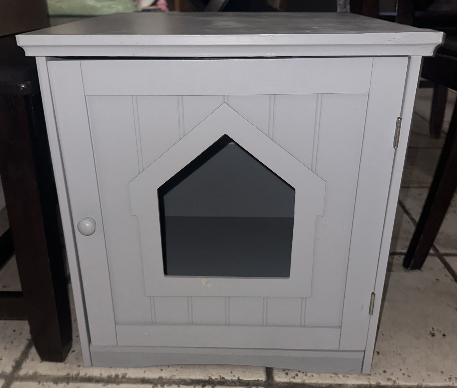 Hidden Litter Box Enclosure Cabinet Furniture Style